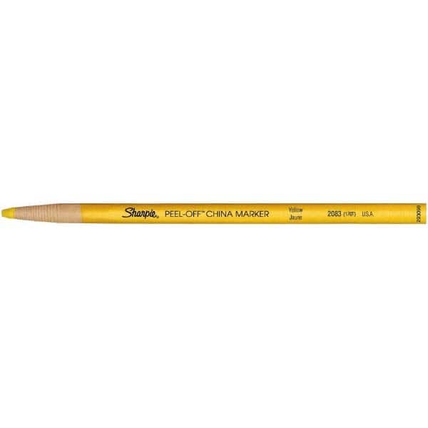 Sharpie Yellow China Marker Pencil Tip, Wax 2083 - 42904805 363-786