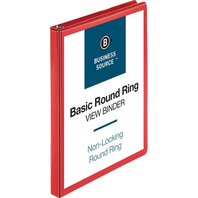.5 Clear View Red Binder 40 377-941