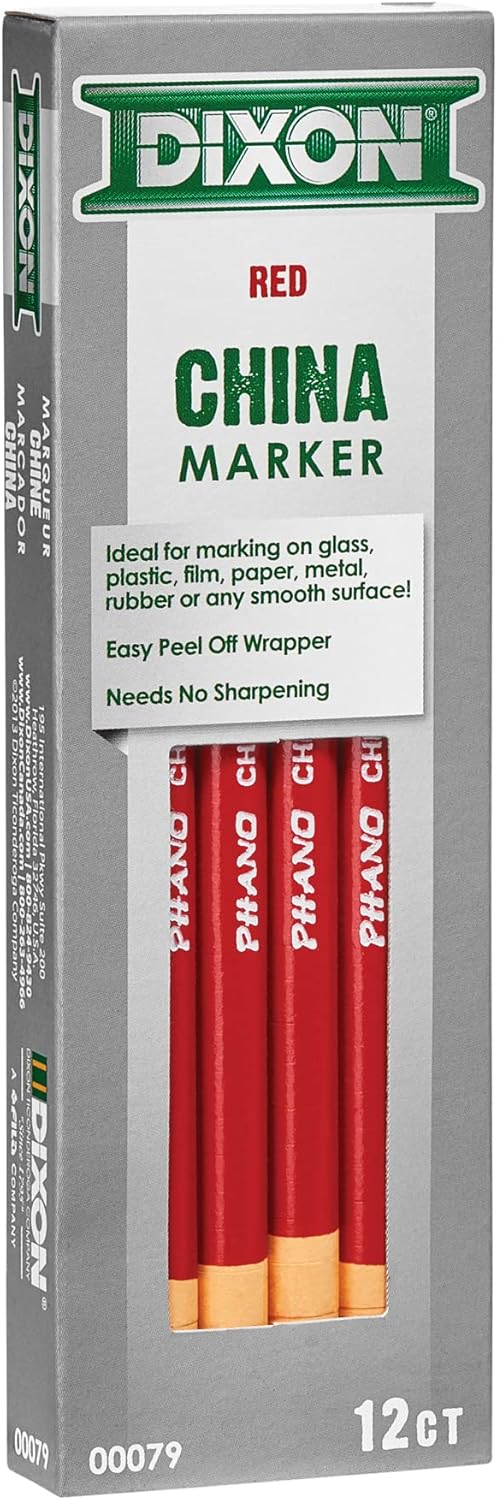 China Marker Red 30 378-674_851e115f-b2f2-4096-81f8-3fd76d72b838