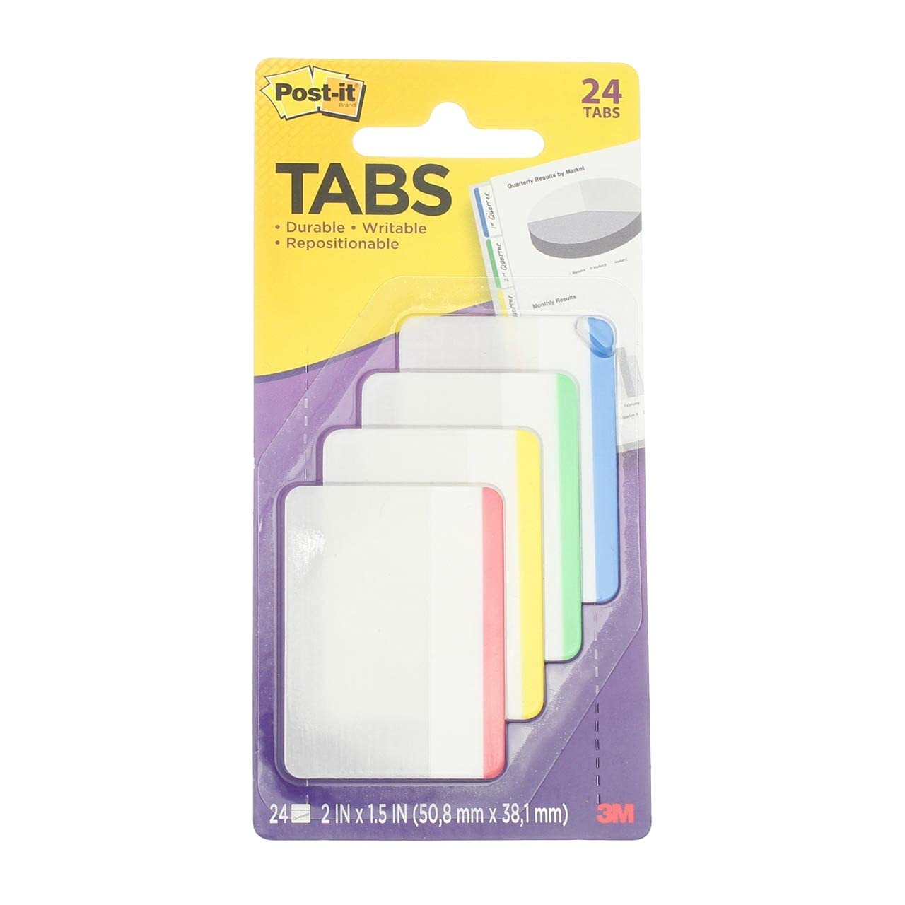Durable Filing Tabs 391-851