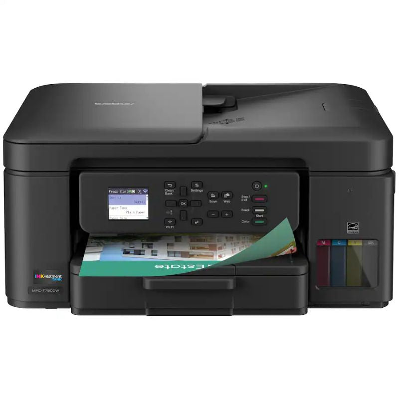 Brother Inkvestment Tank Mfc-T780Dw Wireless Color Inkjet Printer 40 396-923