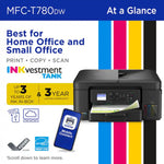 Brother Inkvestment Tank Mfc-T780Dw Wireless Color Inkjet Printer 40 396-923_1