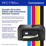 Brother Inkvestment Tank Mfc-T780Dw Wireless Color Inkjet Printer 40 396-923_4