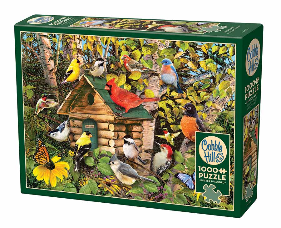Bird Cabin 1000 Piece Puzzle - Greg & Co. Llc 40006_1
