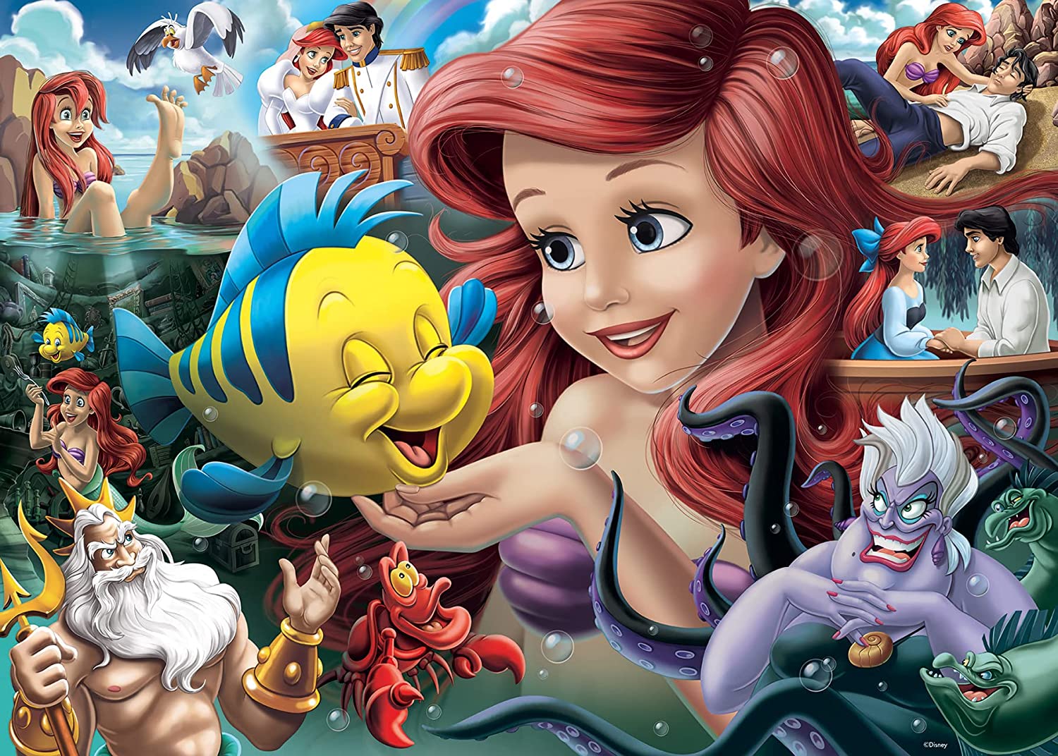 Ariel Heroines 1000 Pc Puzzle 4005555005674