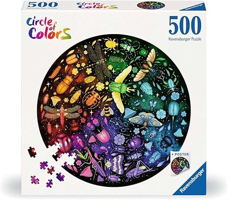 Insects 500 Pc Round Puzzle 4005555008200