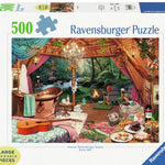 Cozy Glamping 500 Large Piece Jigsaw Puzzle - Eurographics 20 4005555008255