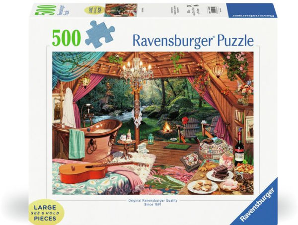 Cozy Glamping 500 Large Piece Jigsaw Puzzle - Eurographics 20 4005555008255