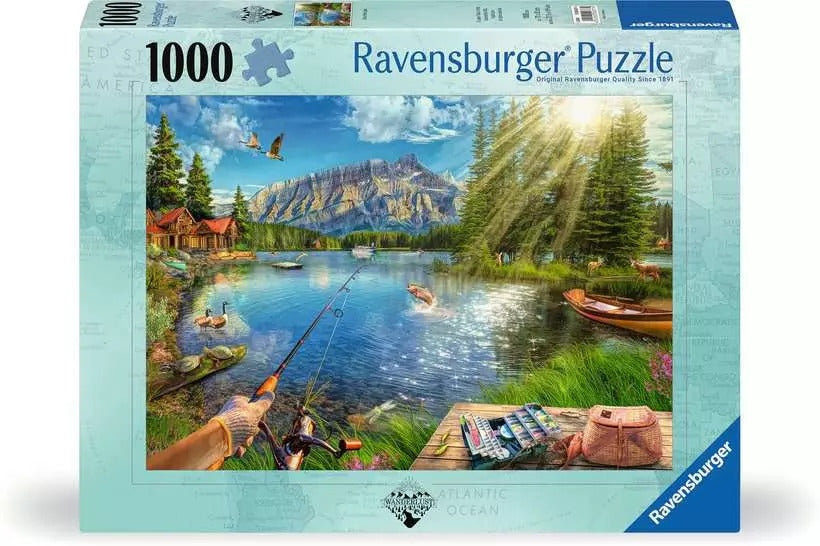 Life at the Lake 1000-Piece Jigsaw Puzzle from Ravensburger 20 4005555008774