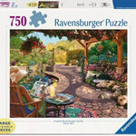 Cozy Backyard Bliss 750 Piece Large Format Jigsaw Puzzle - Ravensburger 20 4005556169412