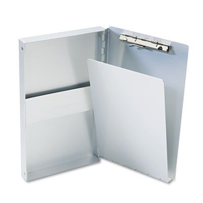 Saunders 10507 Snapak Aluminum Side-Open Forms Folder, 3/8" Clip, 5 2/3 X 9 1/2 410-569_1