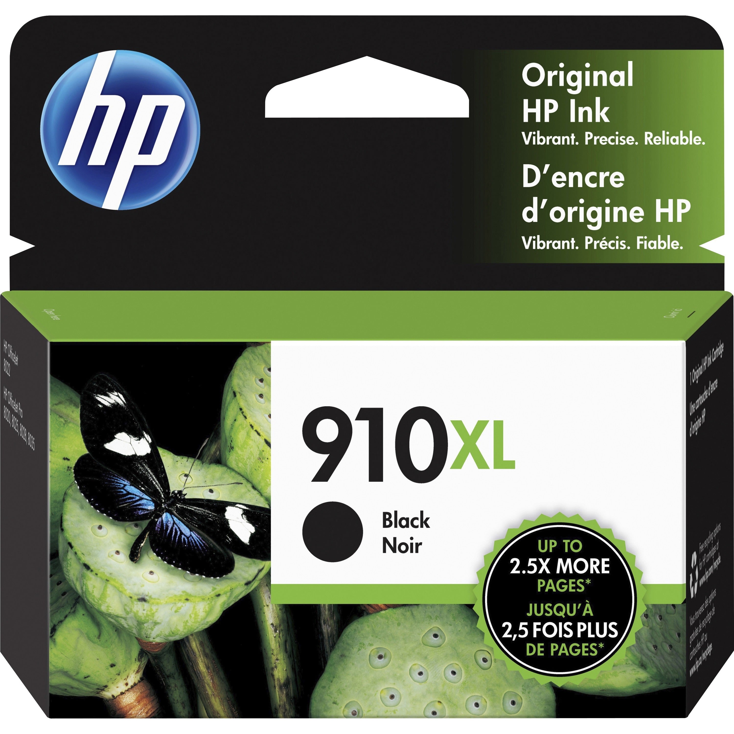 Hp 910Xl (3Yl65An) High Yield Inkjet Ink Cartridge - Black 410-737
