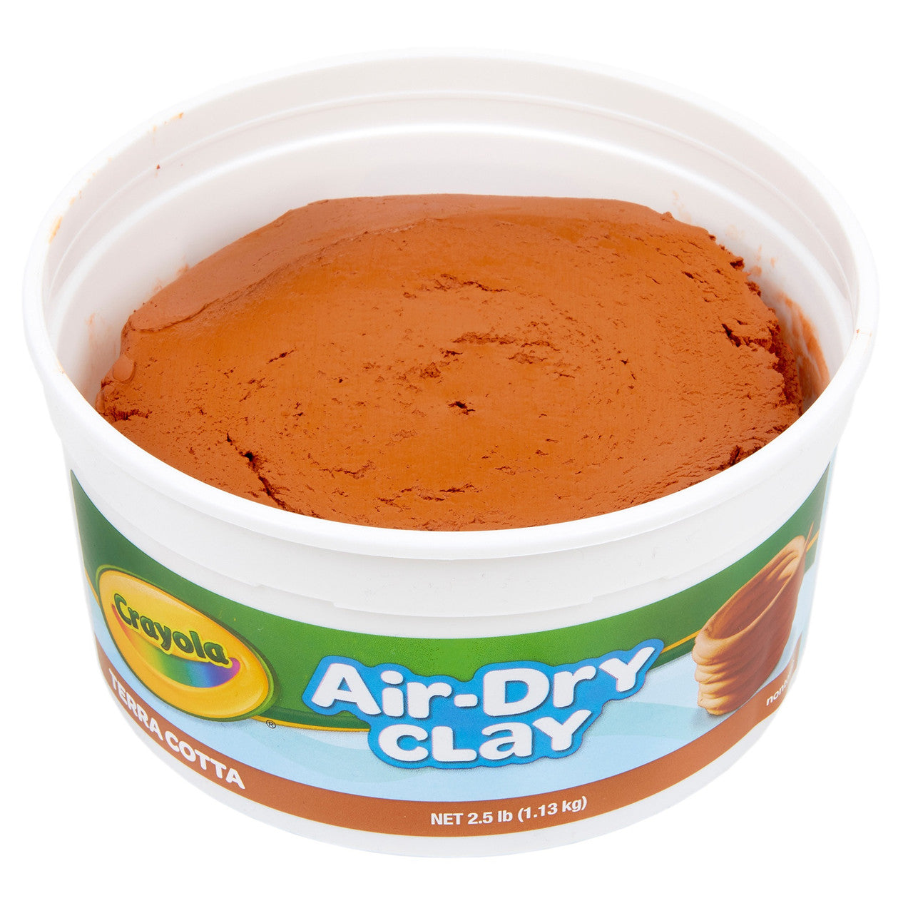 Air Dry Clay 2.5Lb Terra Cotta 422-841