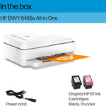 Hp Envy 6455E Wireless Color Inkjet Printer, Print, Scan, Copy, Mobile Printing 423-843_6