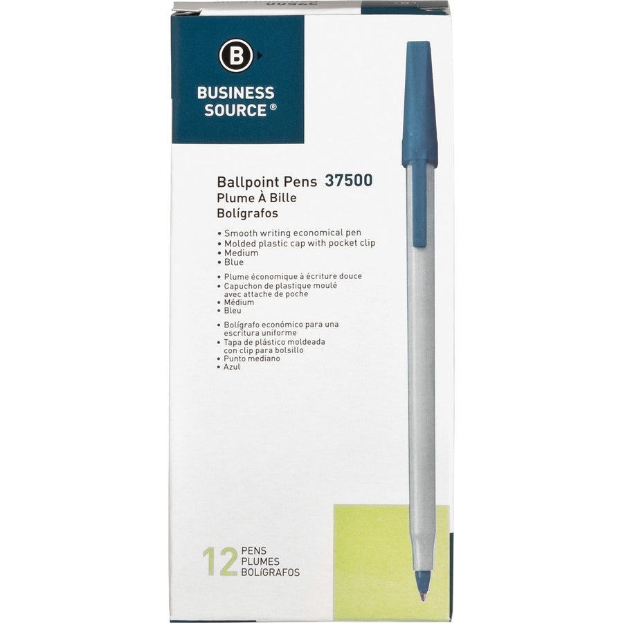 Ballpoint Stick Pens Medium Blue 427-901