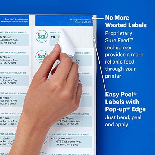 1X2.6 White Laser Labels 427-972_1