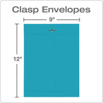 9X12 Clasp Envelopes Blue 429-825_983bf132-3035-4ba2-9436-2081c95a6234