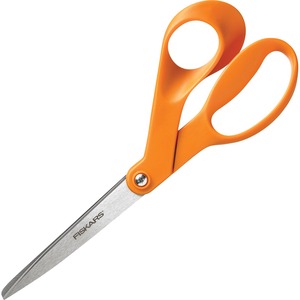 8" Bent Orange Scissors 444-993