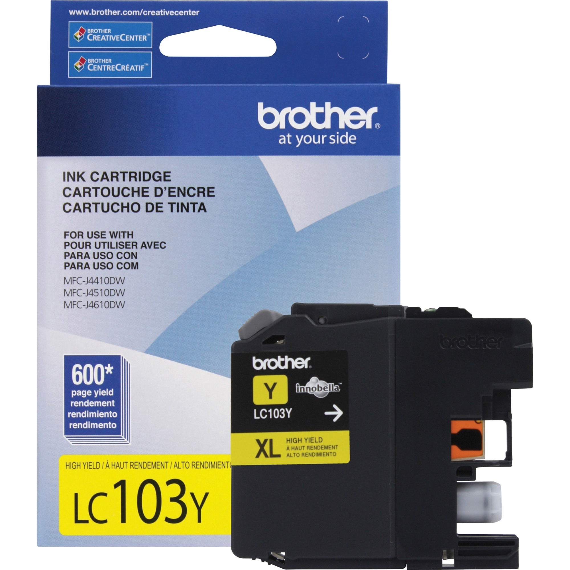 Brother Lc103Y Yellow 458-736