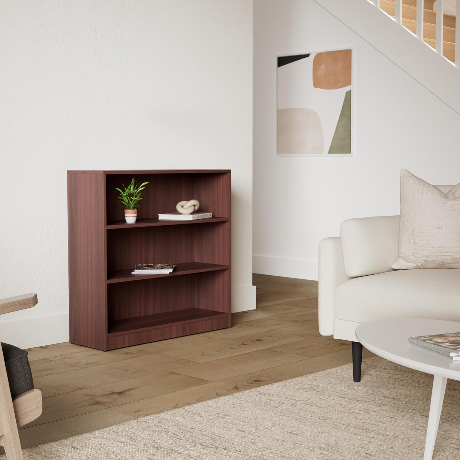 3-Shelf Bookcase, 36"X12"X36" - Kittitas County Orders Only 474-118_1
