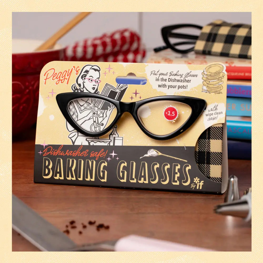 Baking Glasses +1.5 Black 5035393362027