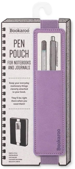 Aubergine Pen Pouch Bookaroo 5035393407315