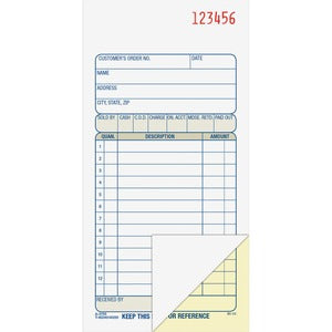 Sales Order Book 504-752