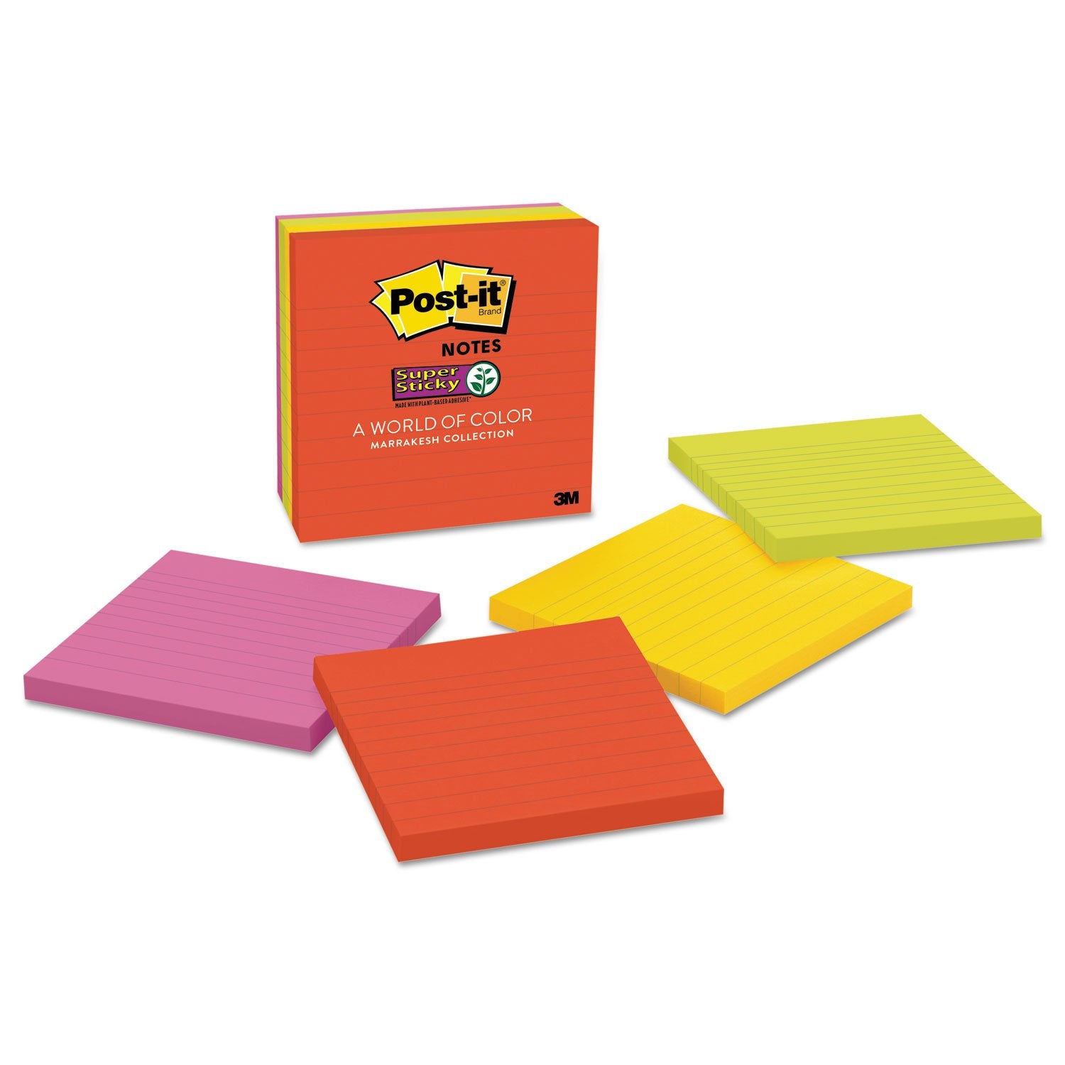4"X4" LINED MARRIAKESH POST-IT 508-270