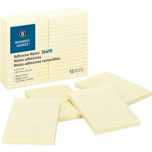 4"X6" LINED ADHESIVE NOTES 518-456