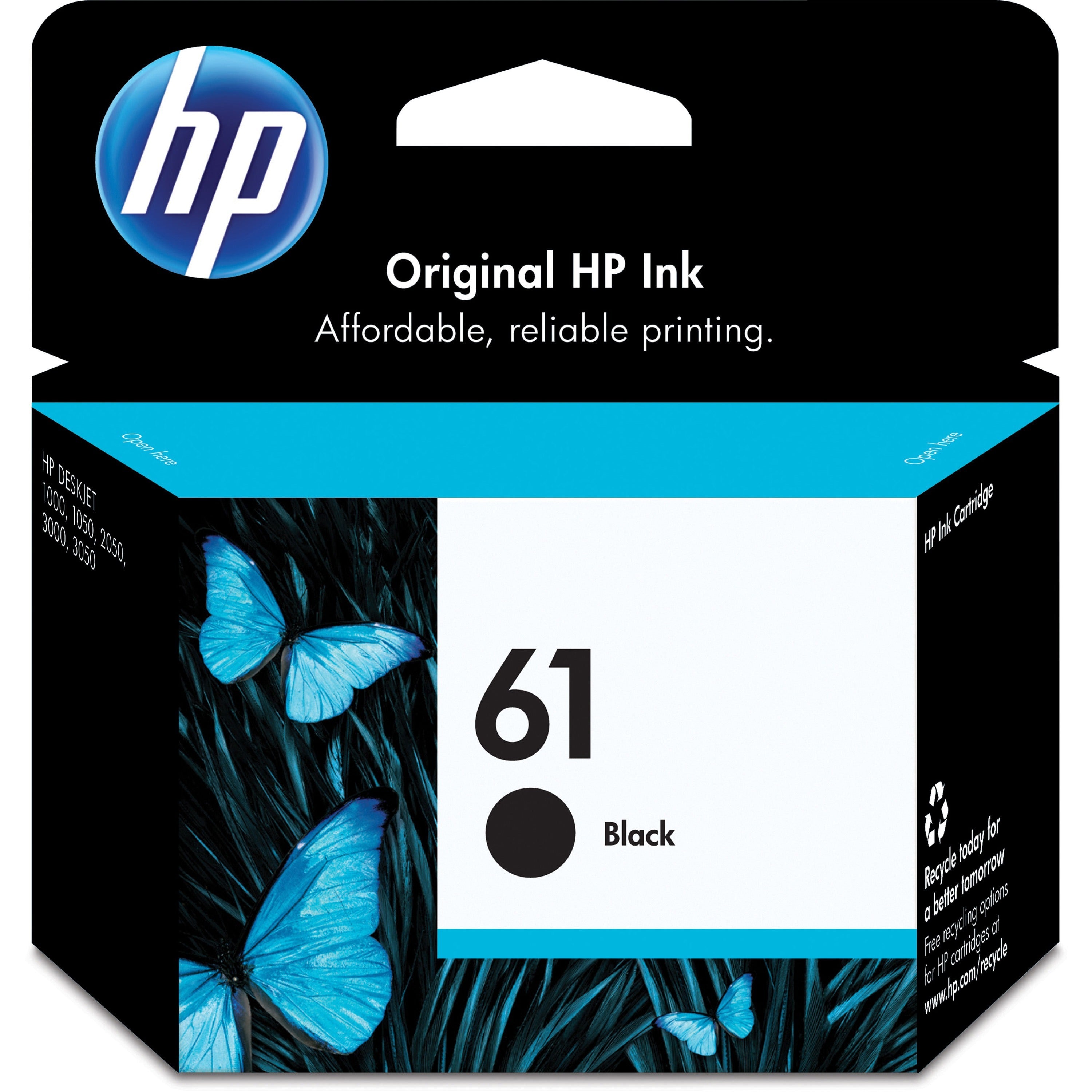 Hp 61 Black Inkjet Cartridge 522-173