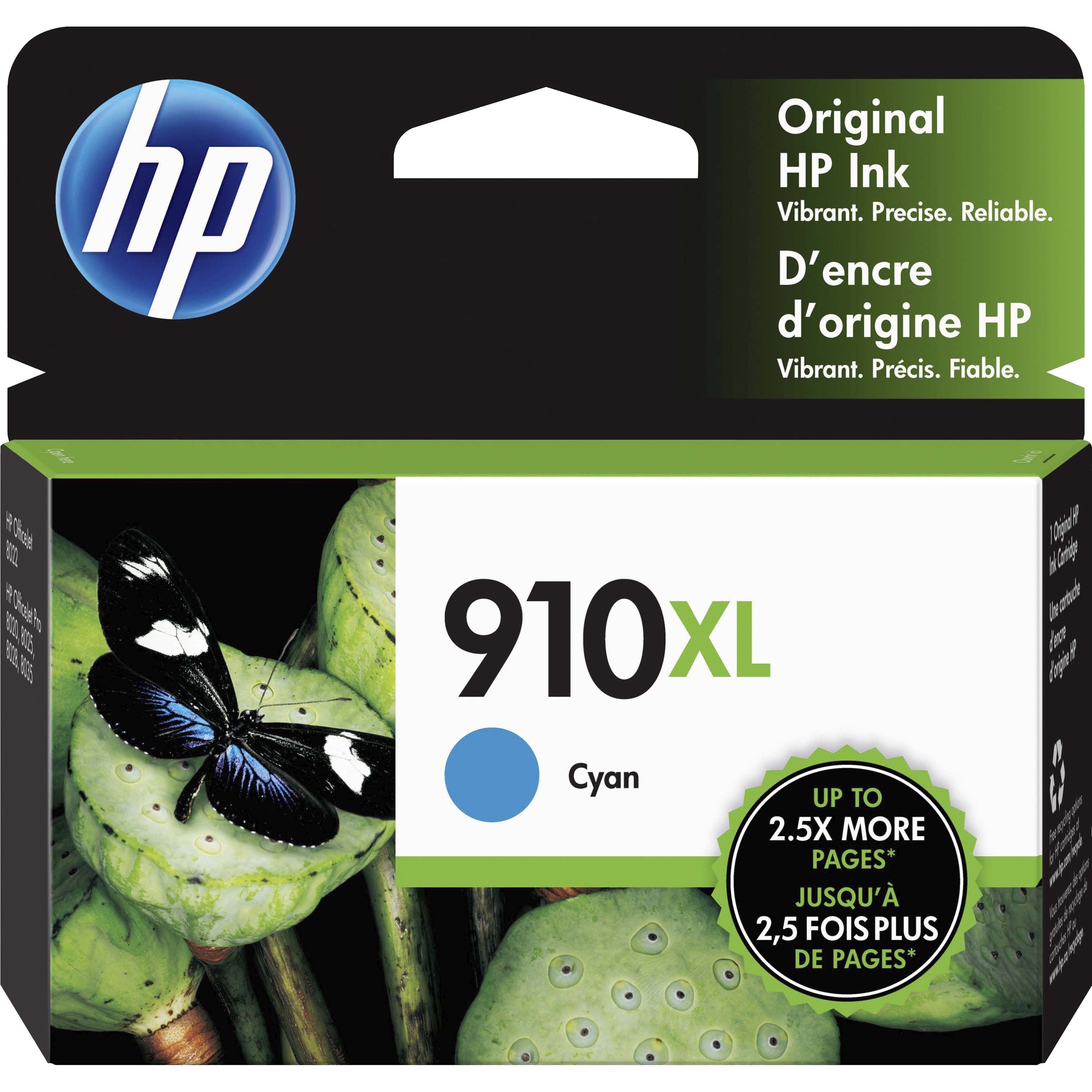 Hp 910Xl Cyan Inkjet 542-496