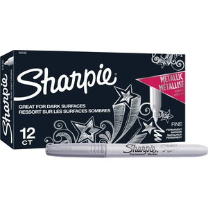 SILVER METALLIC FINE SHARPIE 582-312