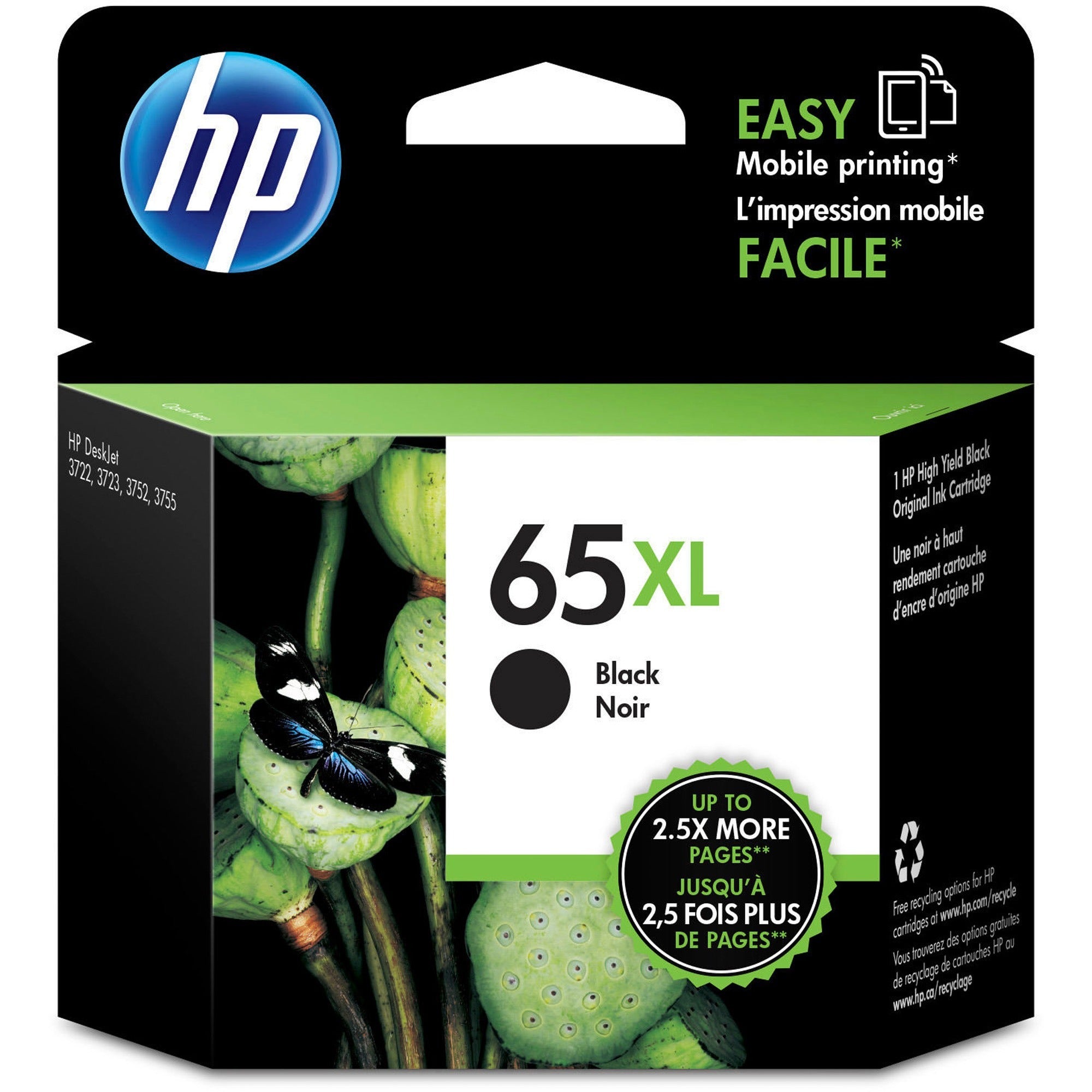 Hp 65Xl (N9K04An) - Black 585-164