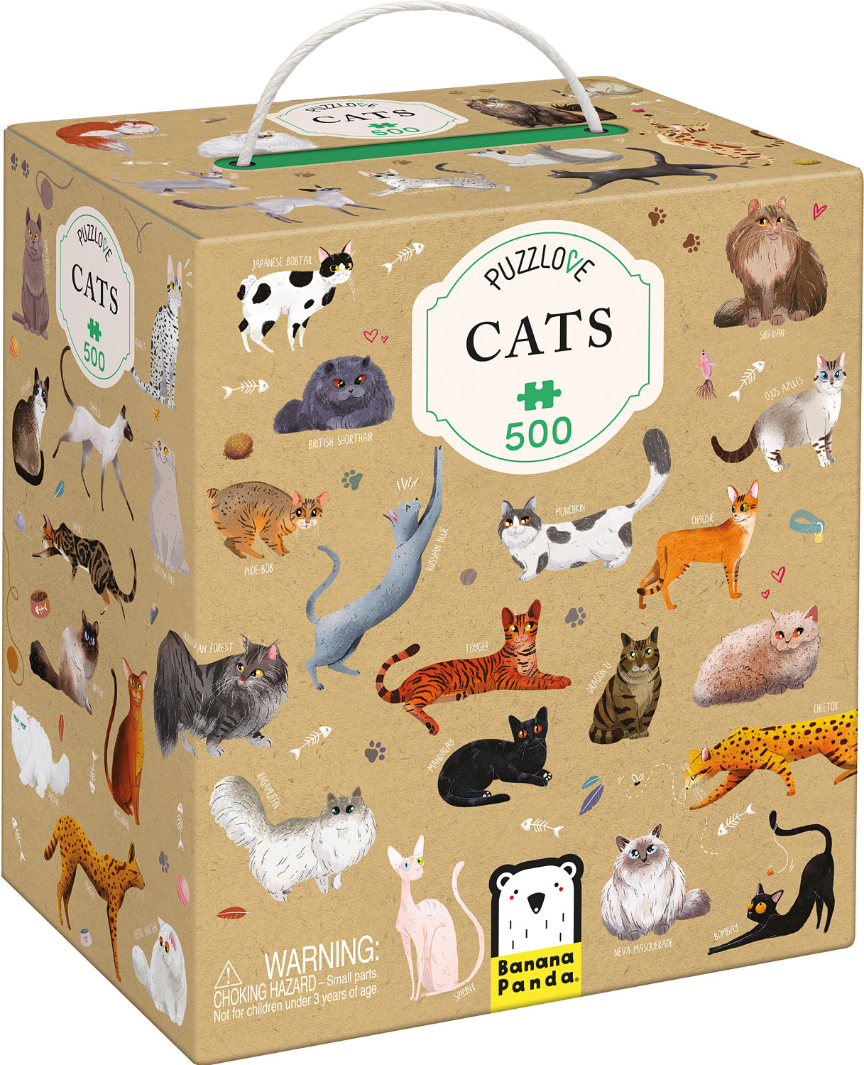 Puzzlove Cats 500 Pc Puzzle 5902983492153