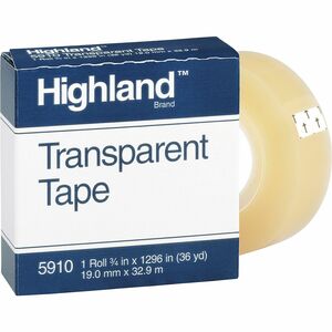 3/4" Transparent Tape Highland 592-581