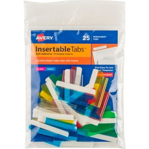 Index Tabs Asst 598-156