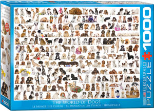 The World Of Dogs 1000 Pc Puzzle - Eurographics 6000-0581_e0517002-c76e-465d-aff0-9b8c9285a17d