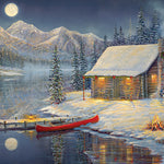 Eurographics A Cozy Christmas 1000 Piece Jigsaw Puzzle - Timm. Sam 6000-0608