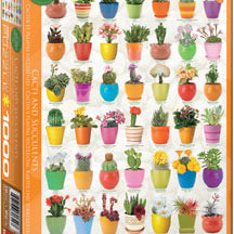 Cacti And Succulents 1000 Pc Puzzle - Eurographics 6000-0654_6c7a606a-b7fa-4d08-876e-e08d15c10f08