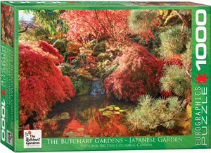 The Butchart Gardens Japanese Garden 1000 Pc Puzzle - Eurographics 6000-0701_6d03eb25-39a6-4586-ac47-e4740034bd60