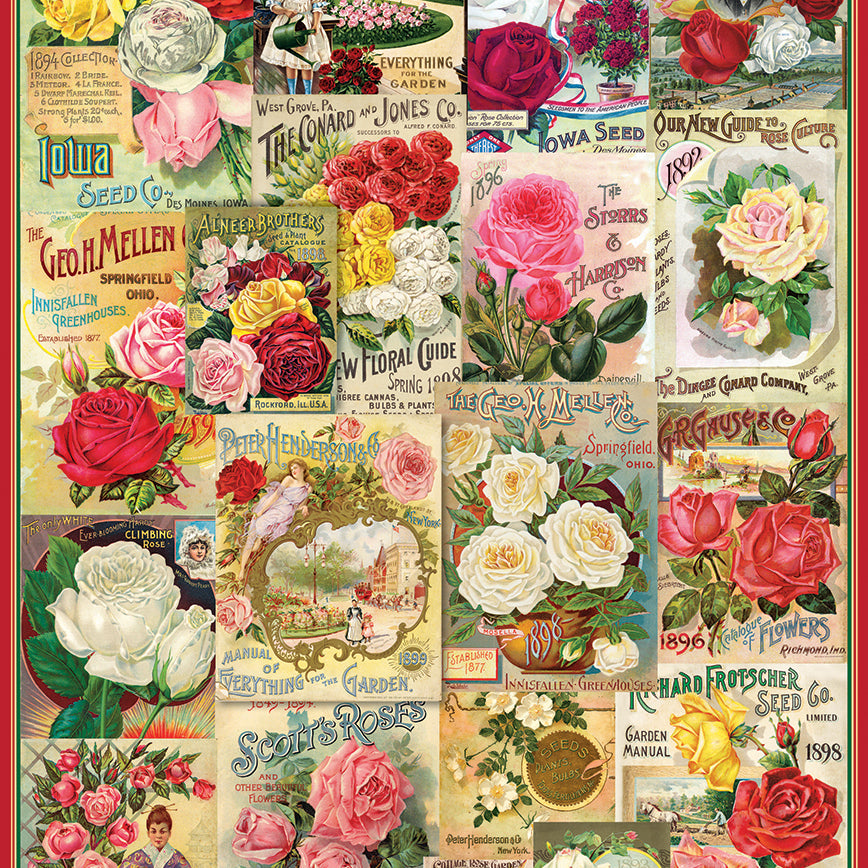 Eurographics Roses Seed Catalogue 1000 Piece Puzzle 6000-0810_20da3590-d0d0-4a9b-a221-517cd97fa5b1