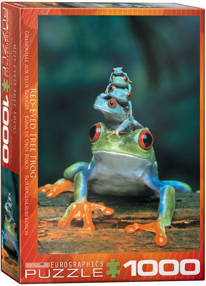 Red Eyed Tree Frog 1000 Piece Puzzle 6000-3004_f922f7c1-d6f3-4bd1-9690-d9d7461d7667