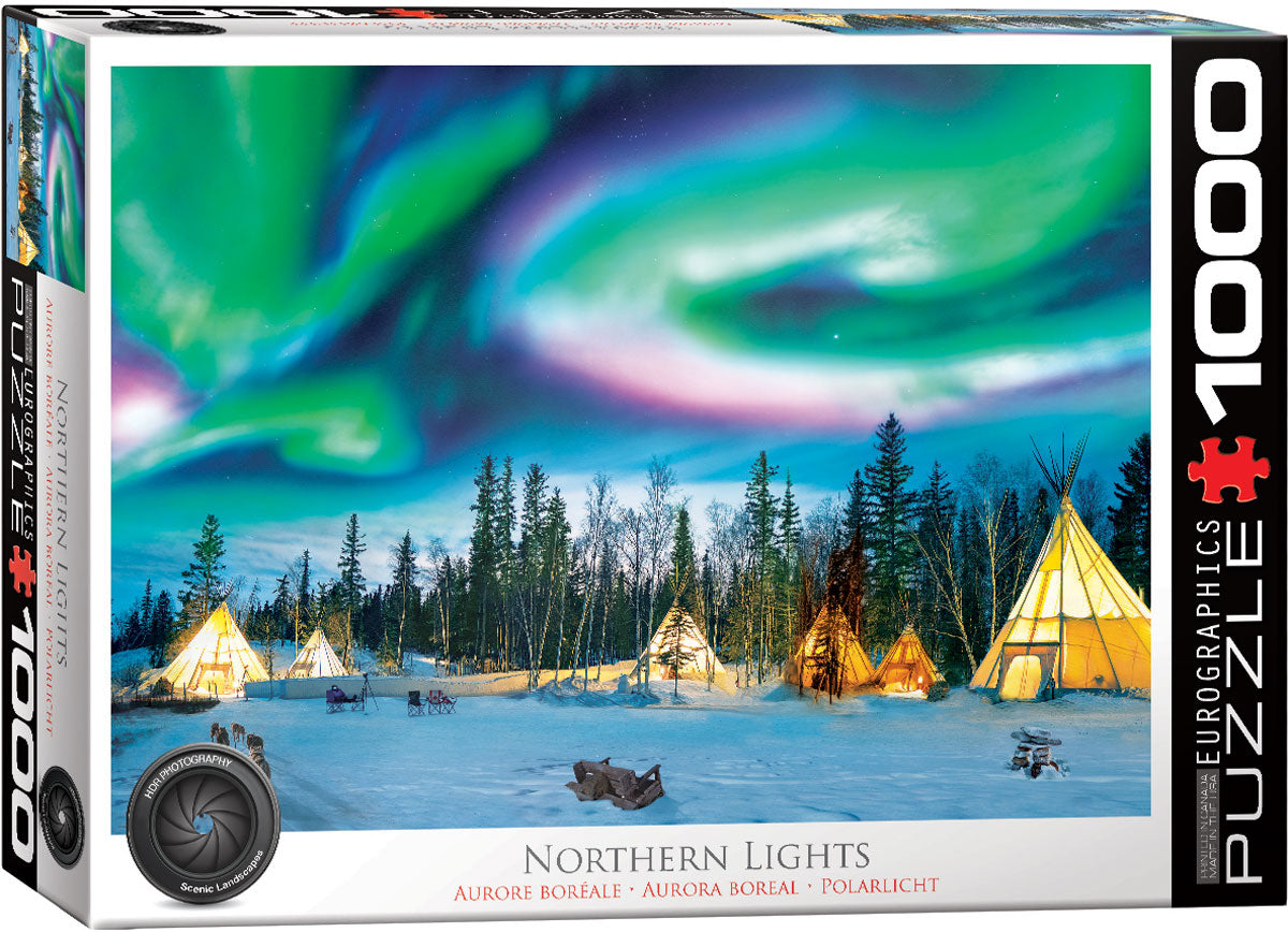 Northern Lights 1000 Pc Puzzle - Eurographics 6000-5435_023c4a9a-863c-4666-abc3-a8021cbc9c0f