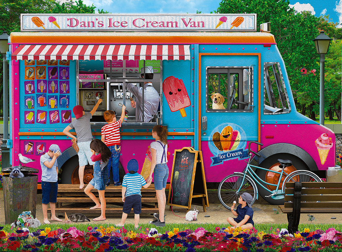 Dans Ice Cream Van 6000-5519