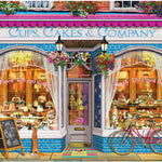 Eurographics Cups, Cakes & Company 1000 Piece Jigsaw Puzzle - Walton. Garry 6000-5520_1