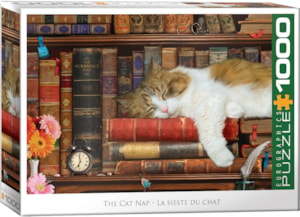 The Cat Nap 1000 Piece Jigsaw Puzzle - Eurographics 6000-5545