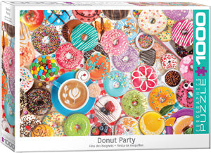 Donut Party 1000 Pc Puzzle - Eurographics 6000-5602_d69b56ce-e065-4cb5-a88c-e825d0f97744