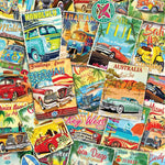 Vintage Travel Collage 1000 Piece Jigsaw Puzzle - Eurographics 6000-5628_1