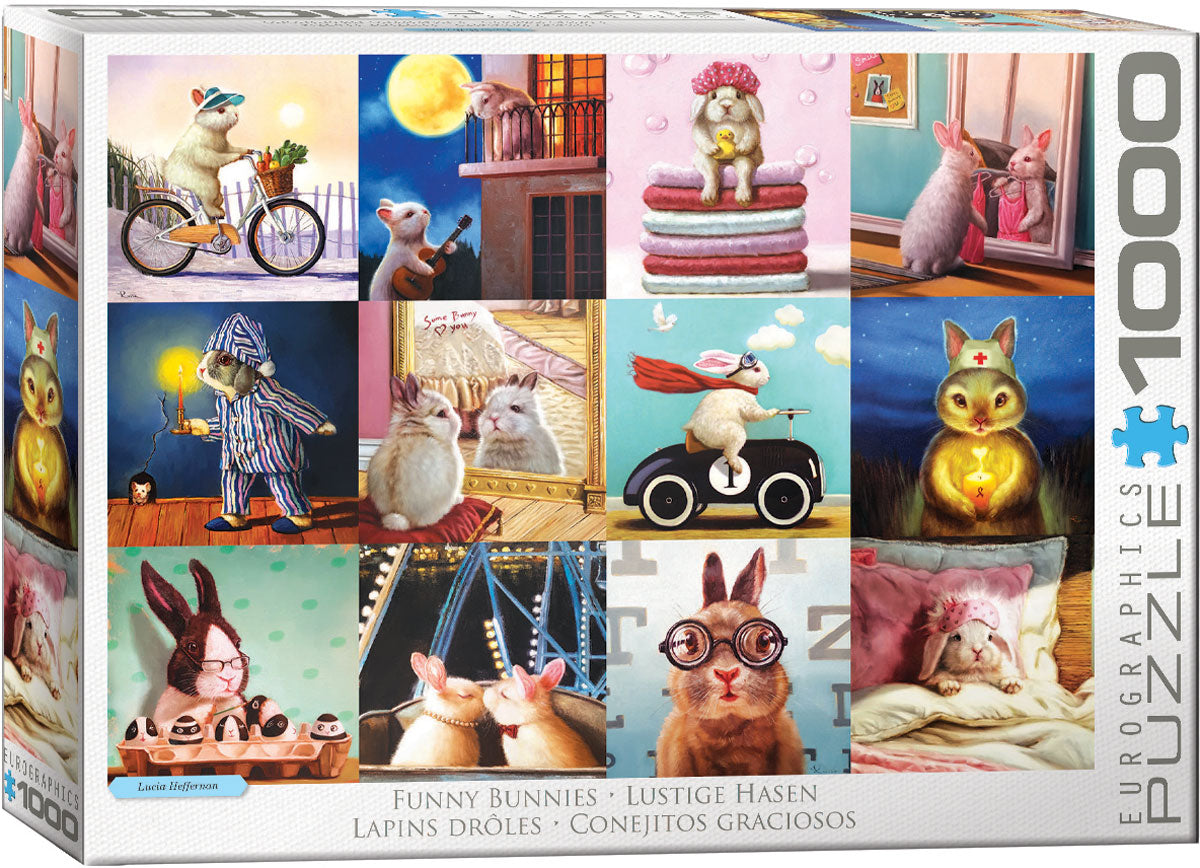 Funny Bunnies Puzzle 1000 Pcs 6000-5693