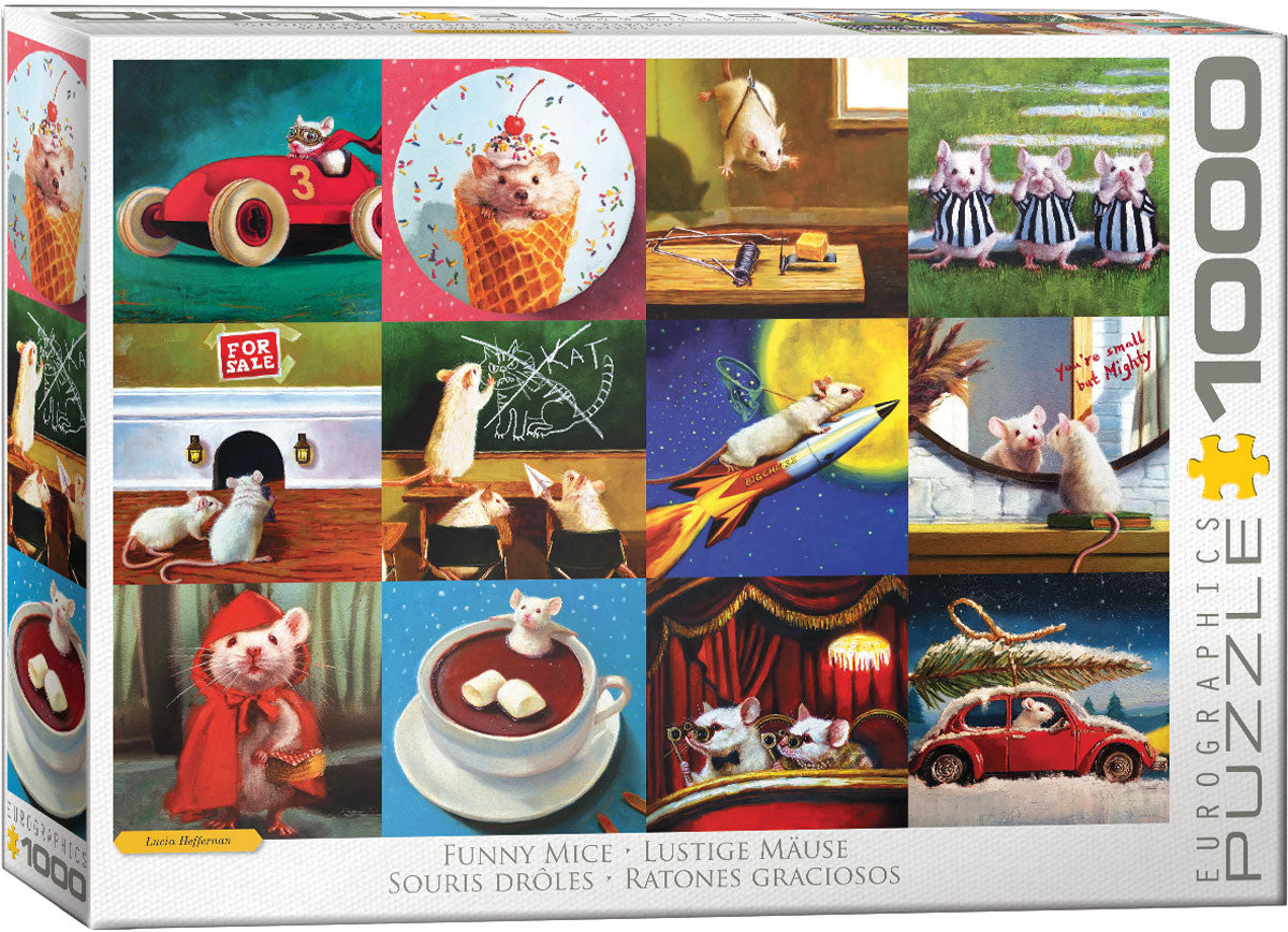 Eurographics Funny Mice 1000 Piece Puzzle 6000-5695